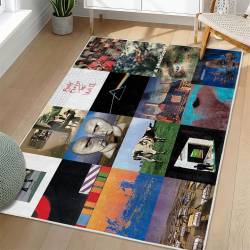 Pink Floyd Area Rug Non-slip Rock Music Carpet Gift Idea For Fans PFO149
