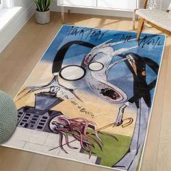 Pink Floyd Area Rug Non-slip Rock Music Carpet Gift Idea For Fans PFO62