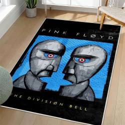 Pink Floyd Area Rug Non-slip Rock Music Carpet Gift Idea For Fans PFO63