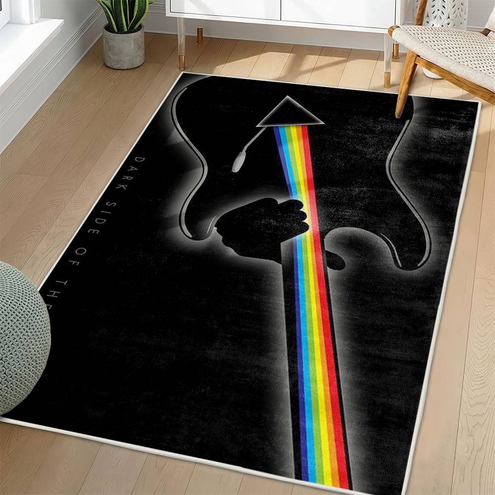 Pink Floyd Area Rug Non-slip Rock Music Carpet Gift Idea For Fans PFO64