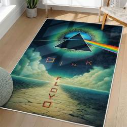 Pink Floyd Area Rug Non-slip Rock Music Carpet Gift Idea For Fans PFO65