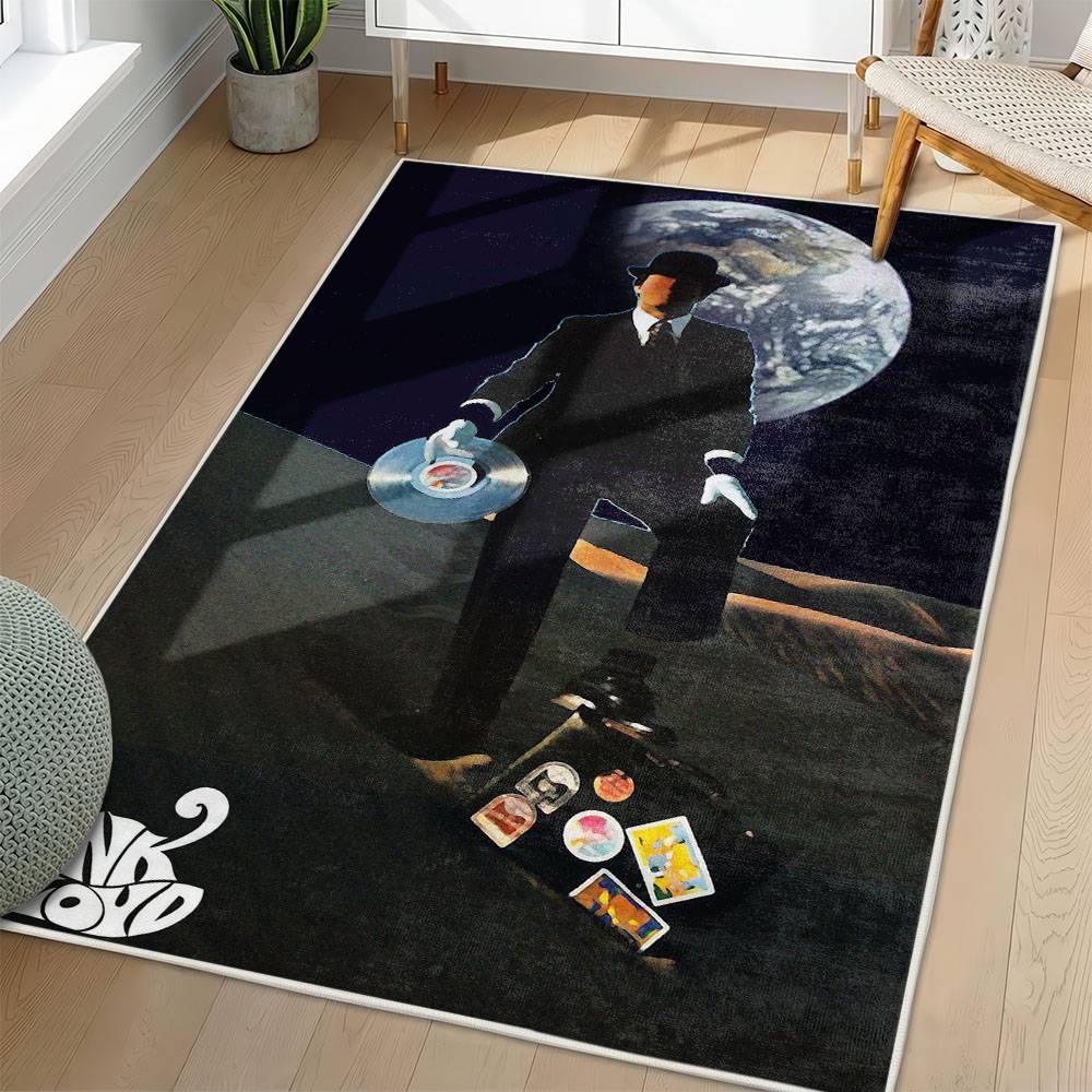 Pink Floyd Area Rug Non-slip Rock Music Carpet Gift Idea For Fans PFO68