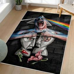 Pink Floyd Area Rug Non-slip Rock Music Carpet Gift Idea For Fans PFO70