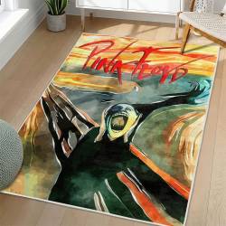 Pink Floyd Area Rug Non-slip Rock Music Carpet Gift Idea For Fans PFO72