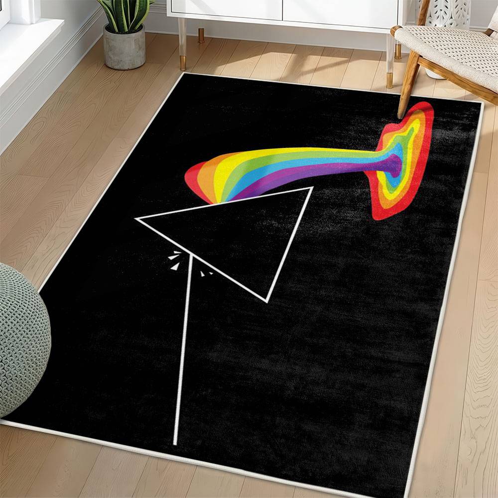 Pink Floyd Area Rug Non-slip Rock Music Carpet Gift Idea For Fans PFO73