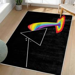 Pink Floyd Area Rug Non-slip Rock Music Carpet Gift Idea For Fans PFO73