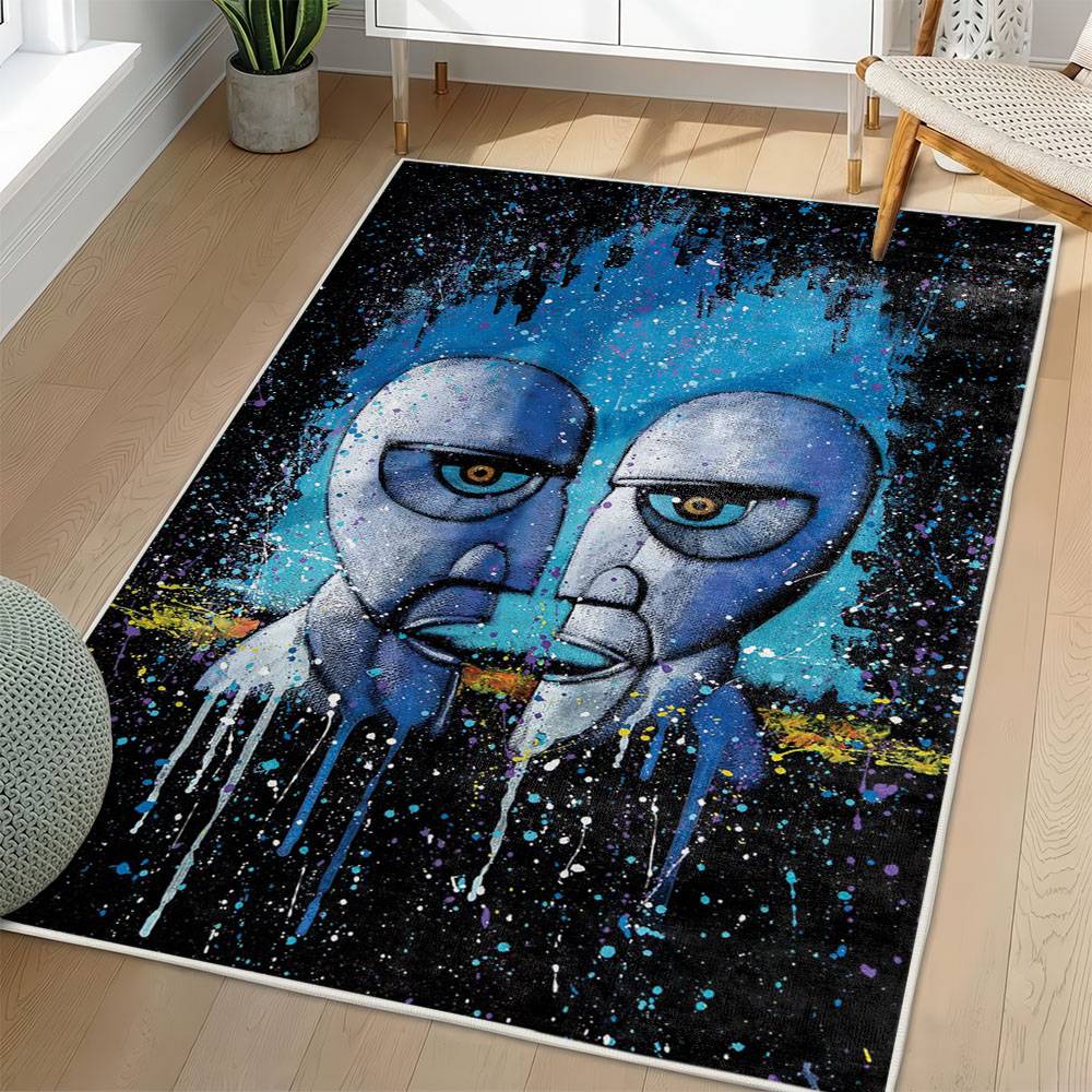 Pink Floyd Area Rug Non-slip Rock Music Carpet Gift Idea For Fans PFO75