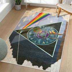 Pink Floyd Area Rug Non-slip Rock Music Carpet Gift Idea For Fans PFO79