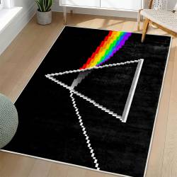 Pink Floyd Area Rug Non-slip Rock Music Carpet Gift Idea For Fans PFO82