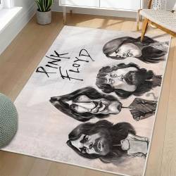 Pink Floyd Area Rug Non-slip Rock Music Carpet Gift Idea For Fans PFO84