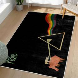 Pink Floyd Area Rug Non-slip Rock Music Carpet Gift Idea For Fans PFO88