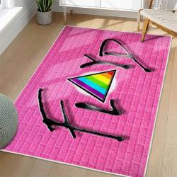 Pink Floyd Area Rug Non-slip Rock Music Carpet Gift Idea For Fans PFO94