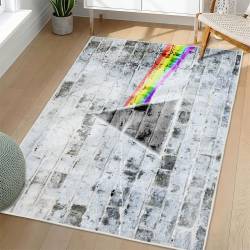 Pink Floyd Area Rug Non-slip Rock Music Carpet Gift Idea For Fans PFO98