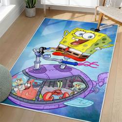 SpongeBob SquarePants Area Rug Non-Slip Cartoon Carpet Home Decor Gift Idea For Fans SSP103