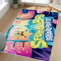 SpongeBob SquarePants Area Rug Non-Slip Cartoon Carpet Home Decor Gift Idea For Fans SSP105