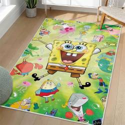 SpongeBob SquarePants Area Rug Non-Slip Cartoon Carpet Home Decor Gift Idea For Fans SSP107