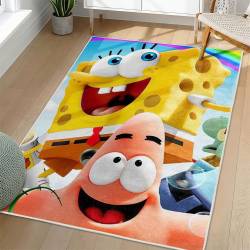 SpongeBob SquarePants Area Rug Non-Slip Cartoon Carpet Home Decor Gift Idea For Fans SSP110