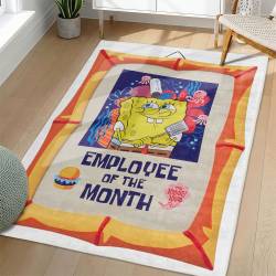 SpongeBob SquarePants Area Rug Non-Slip Cartoon Carpet Home Decor Gift Idea For Fans SSP111