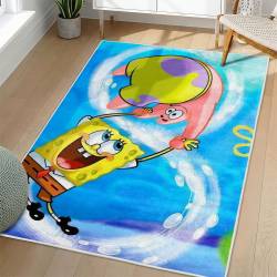 SpongeBob SquarePants Area Rug Non-Slip Cartoon Carpet Home Decor Gift Idea For Fans SSP113