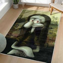 SpongeBob SquarePants Area Rug Non-Slip Cartoon Carpet Home Decor Gift Idea For Fans SSP118
