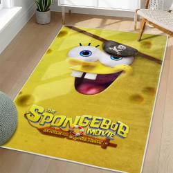 SpongeBob SquarePants Area Rug Non-Slip Cartoon Carpet Home Decor Gift Idea For Fans SSP122