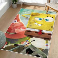 SpongeBob SquarePants Area Rug Non-Slip Cartoon Carpet Home Decor Gift Idea For Fans SSP129
