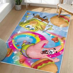 SpongeBob SquarePants Area Rug Non-Slip Cartoon Carpet Home Decor Gift Idea For Fans SSP131