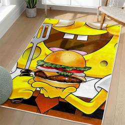 SpongeBob SquarePants Area Rug Non-Slip Cartoon Carpet Home Decor Gift Idea For Fans SSP135