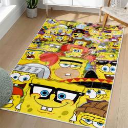 SpongeBob SquarePants Area Rug Non-Slip Cartoon Carpet Home Decor Gift Idea For Fans SSP138