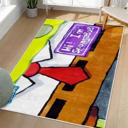 SpongeBob SquarePants Area Rug Non-Slip Cartoon Carpet Home Decor Gift Idea For Fans SSP144