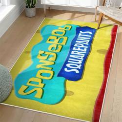 SpongeBob SquarePants Area Rug Non-Slip Cartoon Carpet Home Decor Gift Idea For Fans SSP146