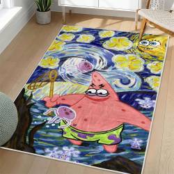 SpongeBob SquarePants Area Rug Non-Slip Cartoon Carpet Home Decor Gift Idea For Fans SSP149