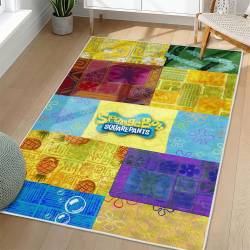 SpongeBob SquarePants Area Rug Non-Slip Cartoon Carpet Home Decor Gift Idea For Fans SSP151