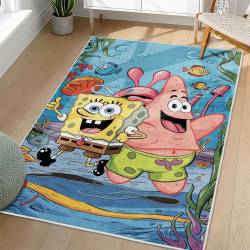 SpongeBob SquarePants Area Rug Non-Slip Cartoon Carpet Home Decor Gift Idea For Fans SSP153