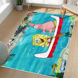 SpongeBob SquarePants Area Rug Non-Slip Cartoon Carpet Home Decor Gift Idea For Fans SSP157