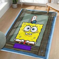 SpongeBob SquarePants Area Rug Non-Slip Cartoon Carpet Home Decor Gift Idea For Fans SSP160