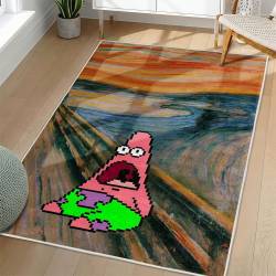 SpongeBob SquarePants Area Rug Non-Slip Cartoon Carpet Home Decor Gift Idea For Fans SSP161