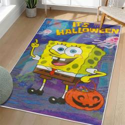 SpongeBob SquarePants Area Rug Non-Slip Cartoon Carpet Home Decor Gift Idea For Fans SSP165