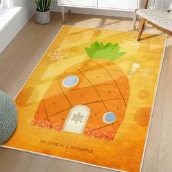 SpongeBob SquarePants Area Rug Non-Slip Cartoon Carpet Home Decor Gift Idea For Fans SSP166
