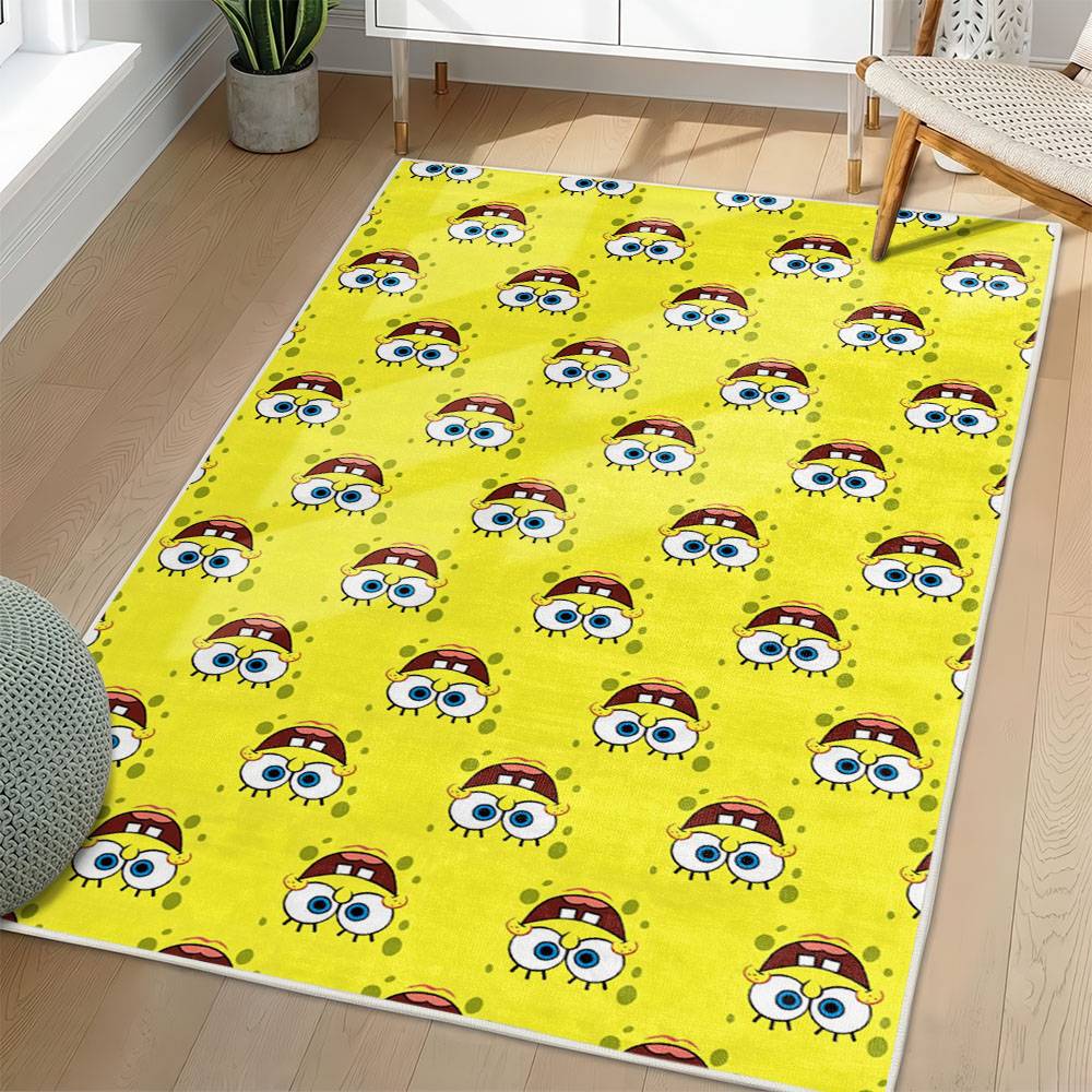 SpongeBob SquarePants Area Rug Non-Slip Cartoon Carpet Home Decor Gift Idea For Fans SSP170