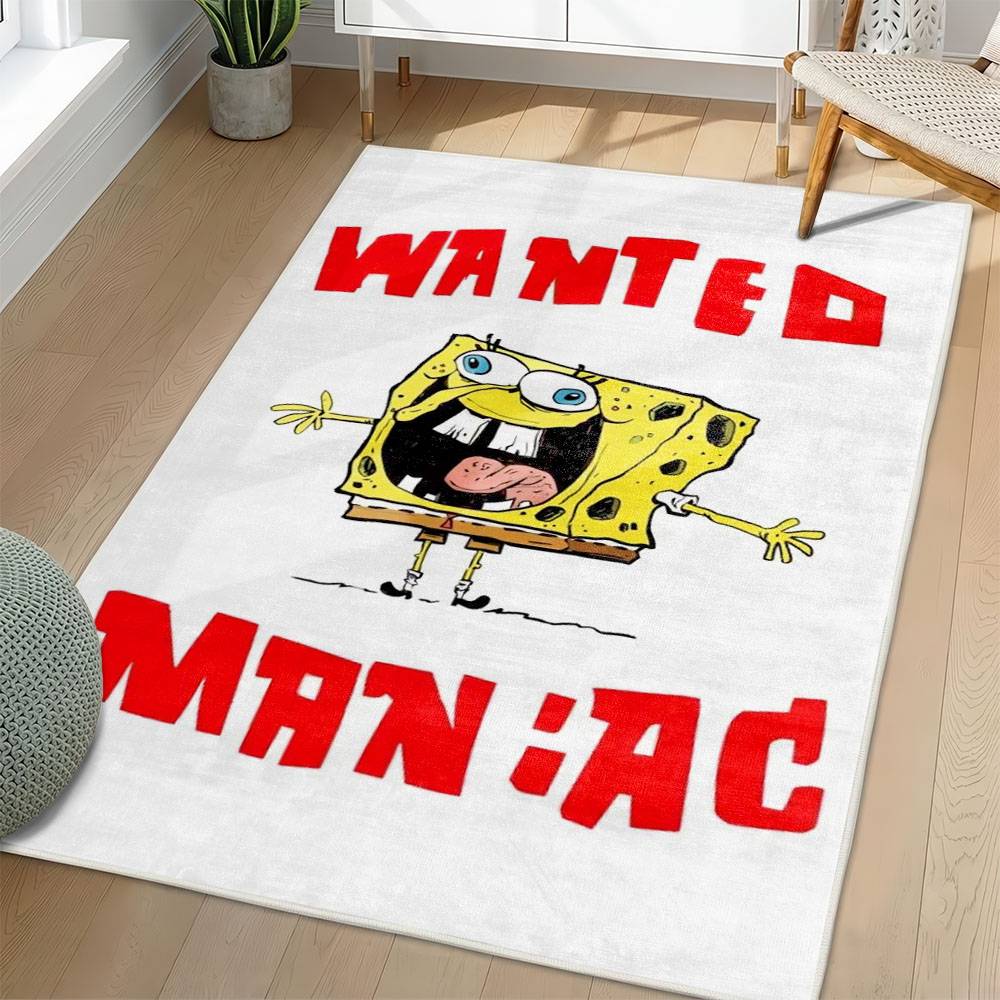 SpongeBob SquarePants Area Rug Non-Slip Cartoon Carpet Home Decor Gift Idea For Fans SSP171