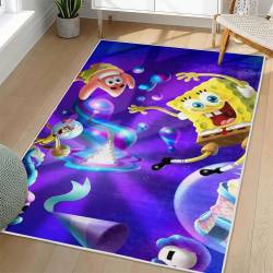 SpongeBob SquarePants Area Rug Non-Slip Cartoon Carpet Home Decor Gift Idea For Fans SSP172