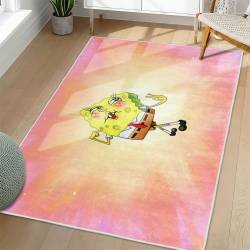 SpongeBob SquarePants Area Rug Non-Slip Cartoon Carpet Home Decor Gift Idea For Fans SSP173