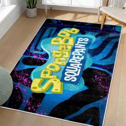 SpongeBob SquarePants Area Rug Non-Slip Cartoon Carpet Home Decor Gift Idea For Fans SSP174