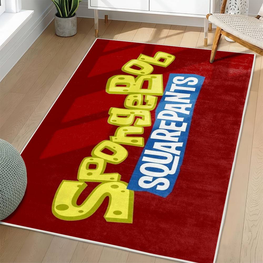 SpongeBob SquarePants Area Rug Non-Slip Cartoon Carpet Home Decor Gift Idea For Fans SSP175