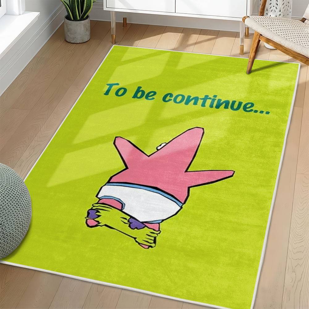 SpongeBob SquarePants Area Rug Non-Slip Cartoon Carpet Home Decor Gift Idea For Fans SSP176