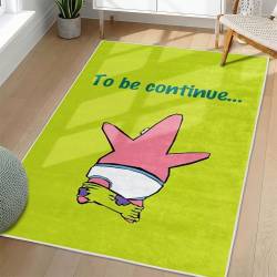 SpongeBob SquarePants Area Rug Non-Slip Cartoon Carpet Home Decor Gift Idea For Fans SSP176
