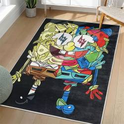 SpongeBob SquarePants Area Rug Non-Slip Cartoon Carpet Home Decor Gift Idea For Fans SSP177