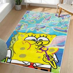 SpongeBob SquarePants Area Rug Non-Slip Cartoon Carpet Home Decor Gift Idea For Fans SSP178