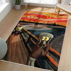 SpongeBob SquarePants Area Rug Non-Slip Cartoon Carpet Home Decor Gift Idea For Fans SSP179